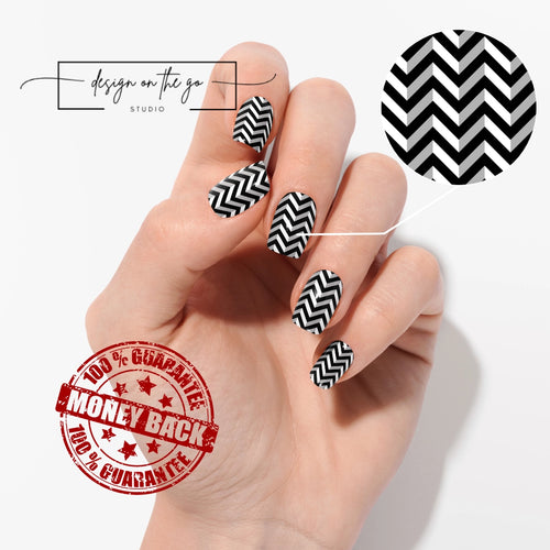 Zigzag Nail Wraps