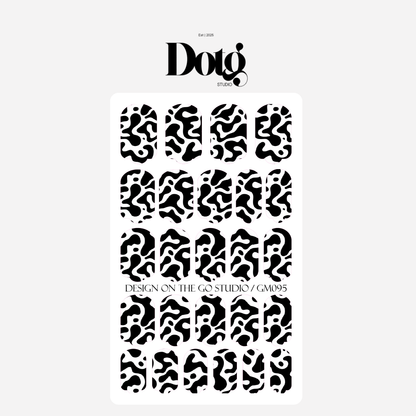 Modern Graphic Nail Polish Wraps DIY Manicure & Pedicure Stickers Nail Decal Strips