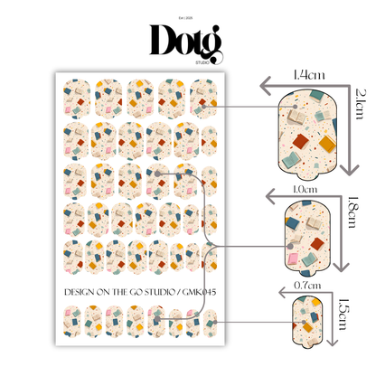Book Lover Nail Wraps DIY Manicure & Pedicure Nail Stickers