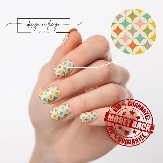 Retro Nail Wraps