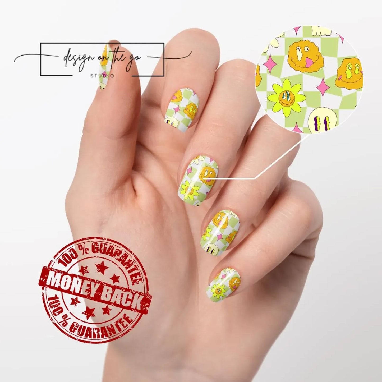 Giggle Pop Nail Wraps