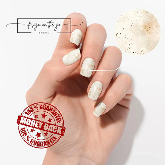 Golden Dust Nail Wrap