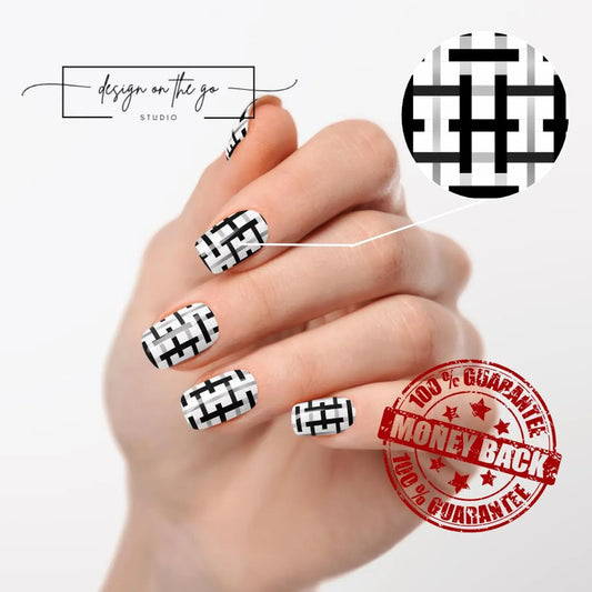 Mono Weave Nail Wraps