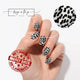 White Leopard Nail Wrap