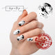 Black Blot Nail Wraps