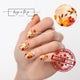 Amber Bloom Nail Wrap