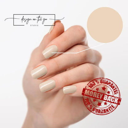 Almond Milk Nail Wraps