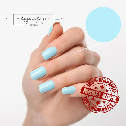Blue Sky Nail Wraps