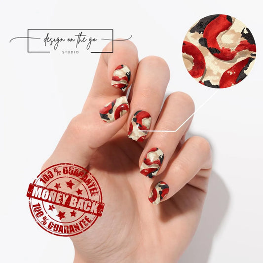 Asian Snake Nail Wraps