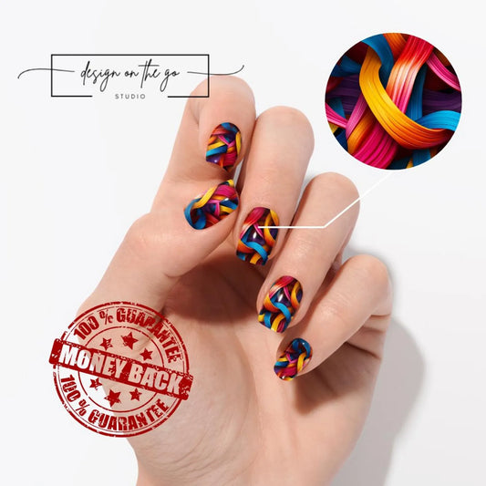 Ripple Nail Wraps