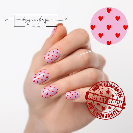 Love Dots Nail Wraps
