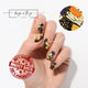 Stained Flutter Nail Wraps