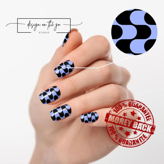 Pixels Nail Wraps