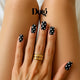 Black & White Polka Dots Nail Wraps