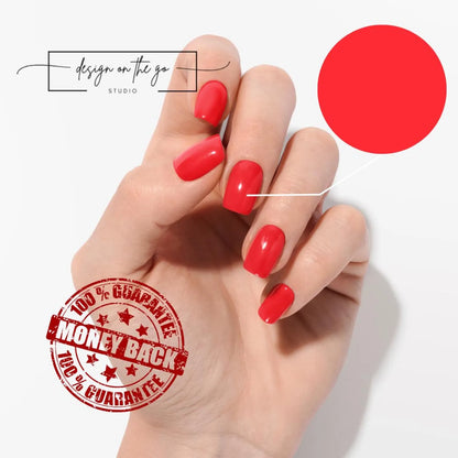 Bold Ruby Nail Wraps