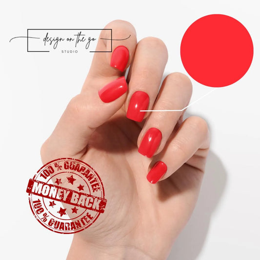 Bold Ruby Nail Wraps