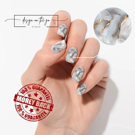 Cloud Veil Nail Wraps