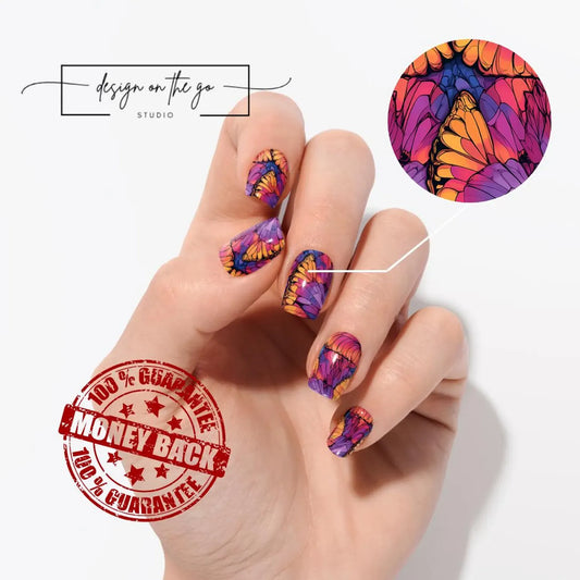 Firefly Fade Nail Wraps