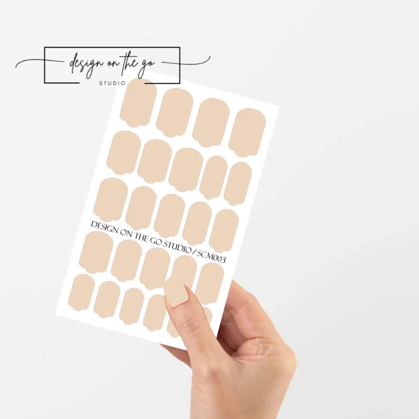 Almond Milk Nail Wraps