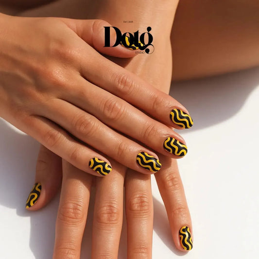 Solar Maze Nail Wraps