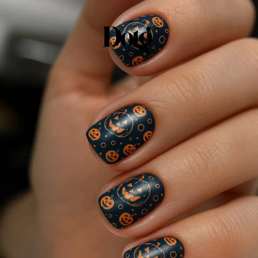 Jack O Lantern Nail Wraps