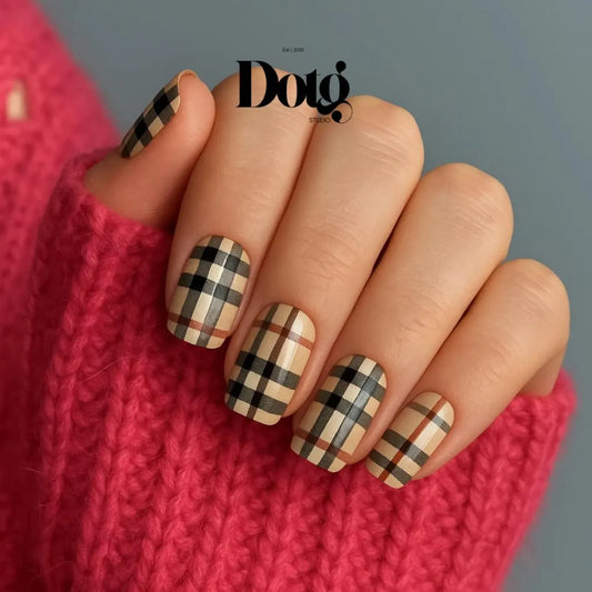 Plaid Nail Wraps