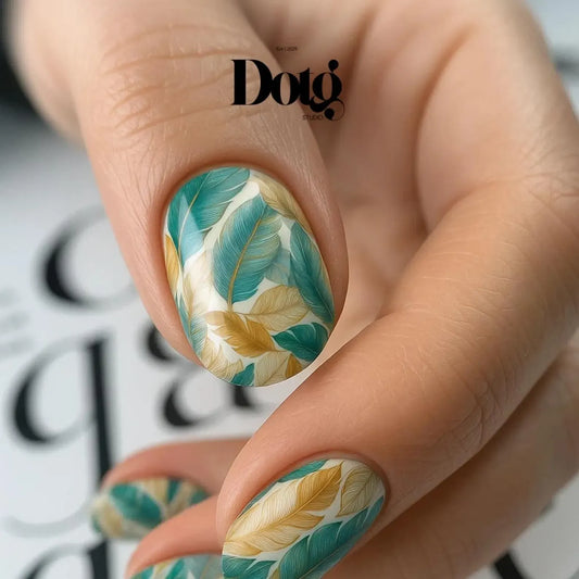 Feather Nail Wraps