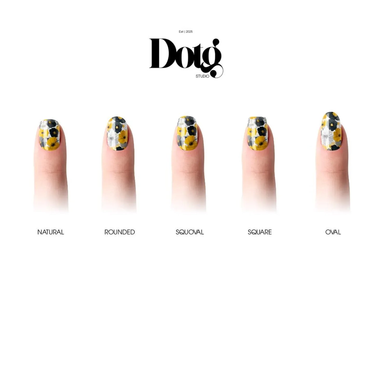 Modern Meadow Nail Wraps