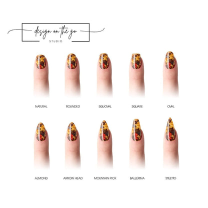 Fall Glaze Nail Wraps