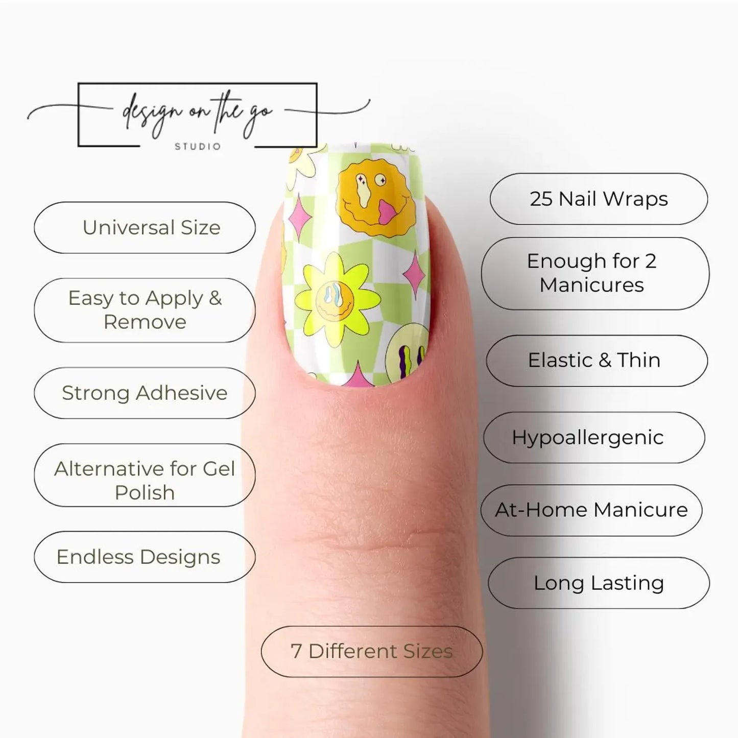 Giggle Pop Nail Wraps