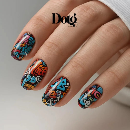 Graffiti Art Nail Wraps