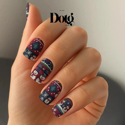 Ugly Sweater Nail Wraps