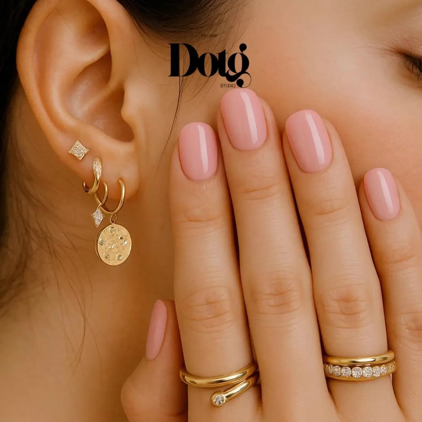 Soft Pink Nail Wraps