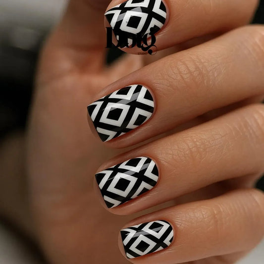 Minimalist Geo Nail Wraps