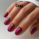Neon Leopard Nail Wraps