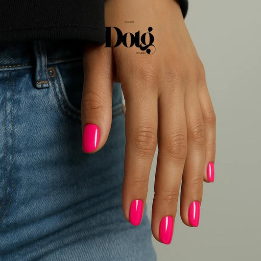 Hot Pink Nail Wraps