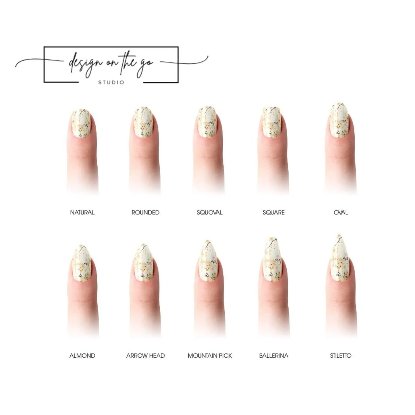 Floral Garden Nail Wraps