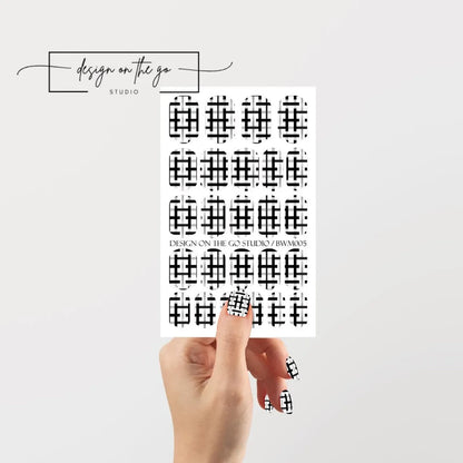 Mono Weave Nail Wraps