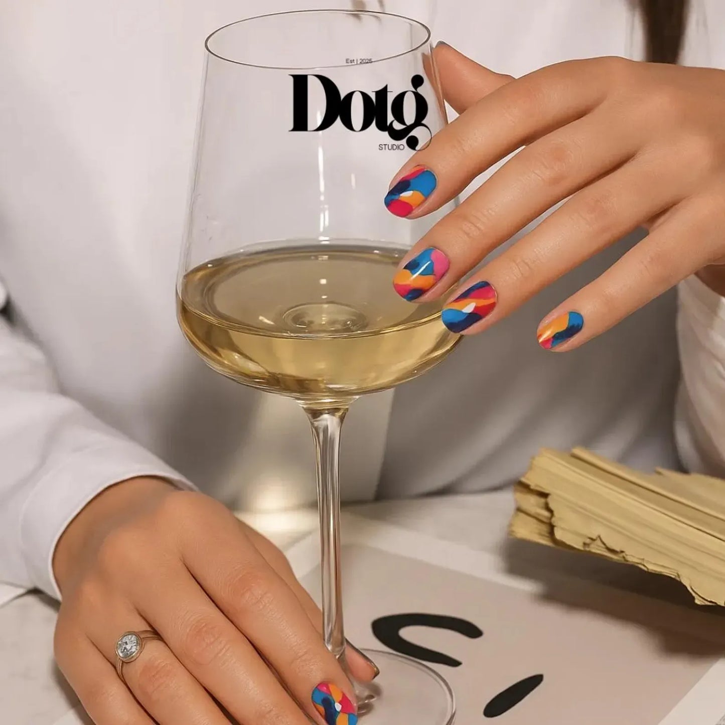 Strokes Nail Wraps