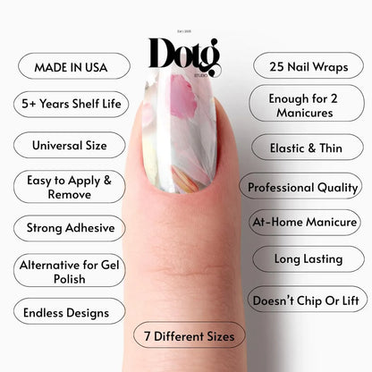 Brush Stroke Nail Wraps