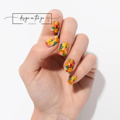 Tropic Bloom Nail Wraps
