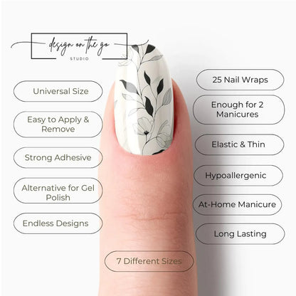 Soft Stem Nail Wraps