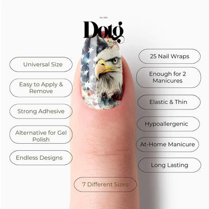 Liberty Watch Nail Wraps
