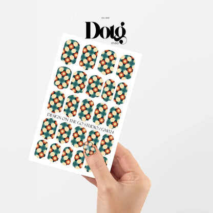 Retro Orbit Nail Wraps
