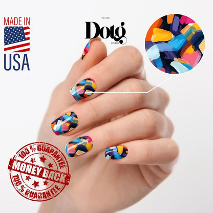 Strokes Nail Wraps