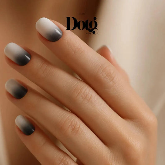 Black Ombre Nail Wraps