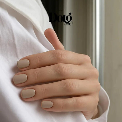 Nude Gray Nail Wraps