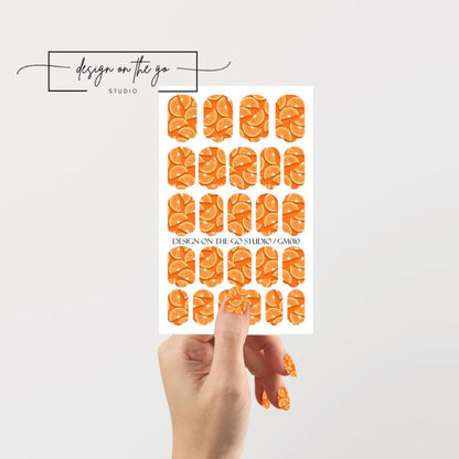 Citrus Pop Nail Wraps
