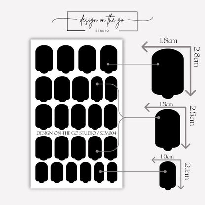Dark Night Nail Wraps