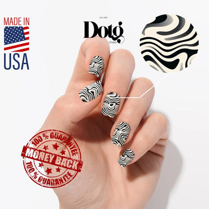 Wavy Nail Wrap